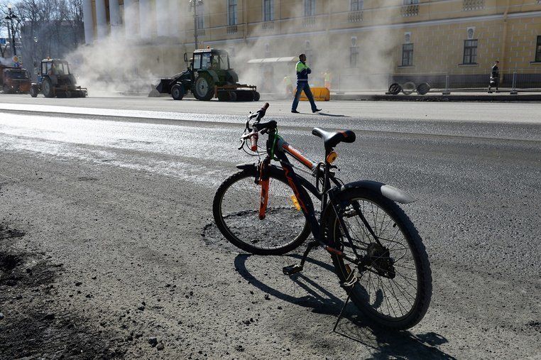 Второй этап дорожного ремонта стартует в Петербурге с 15 июля