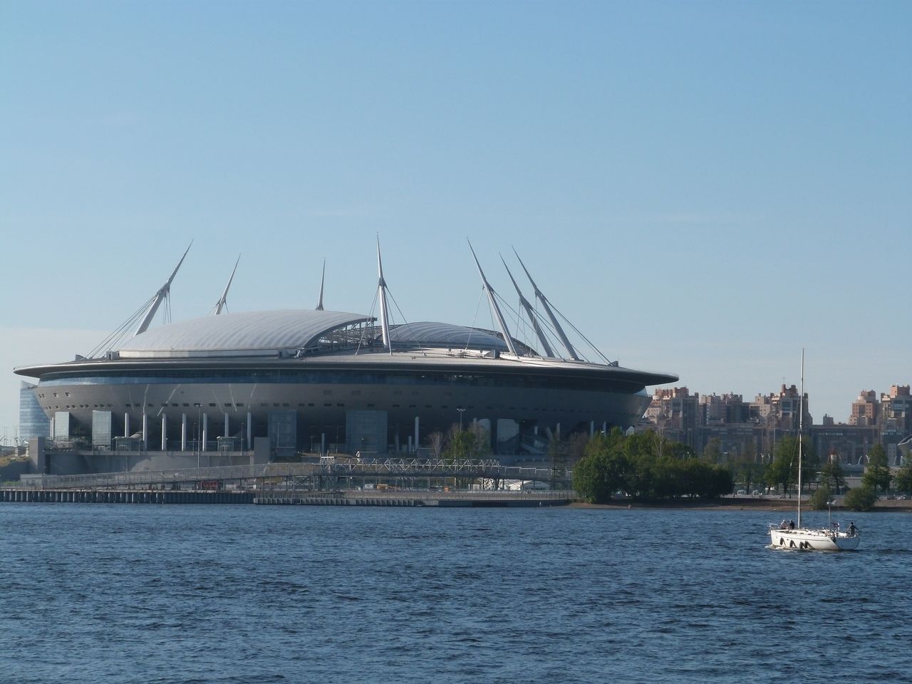 Инспекторы УЕФА побывали на стадионе «Санкт-Петербург» 