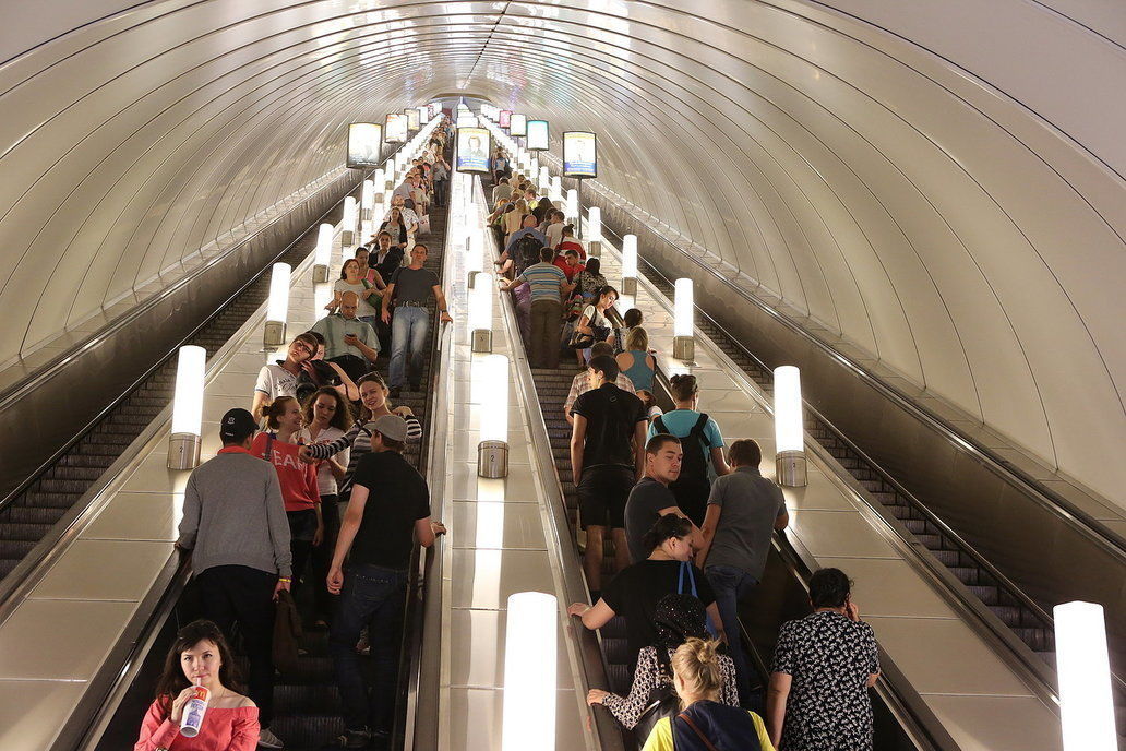 На станции «Площадь Ленина-2» увеличат количество эскалаторов до четырех