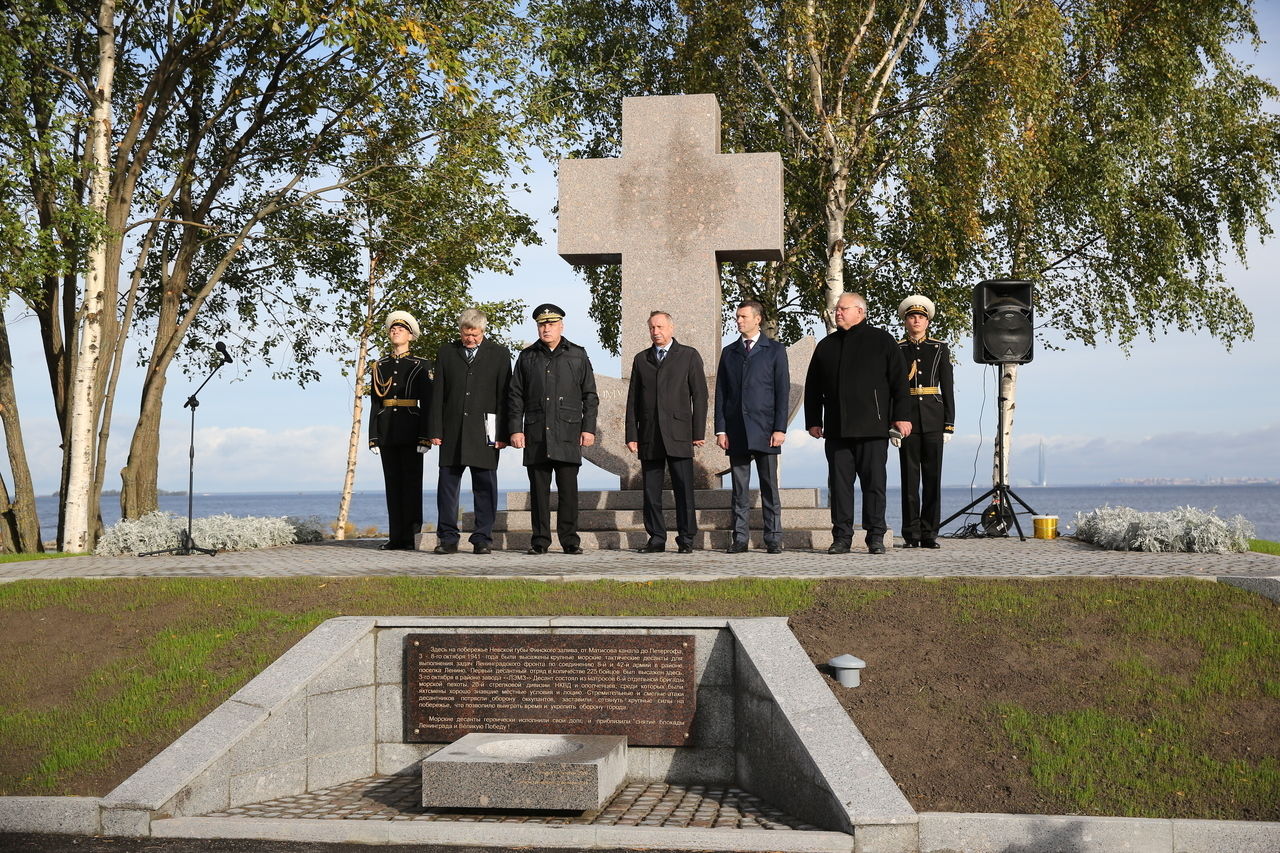 В Петербурге после реконструкции открылся мемориал «Холм Славы»