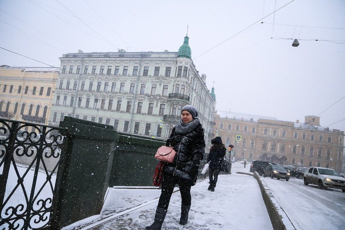 Снег покроет Петербург уже в декабре