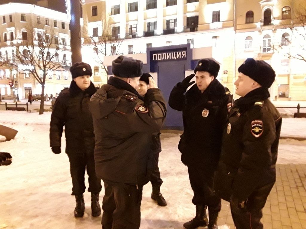 В Петербурге для полицейских новогодние праздники – всегда тяжелые будни