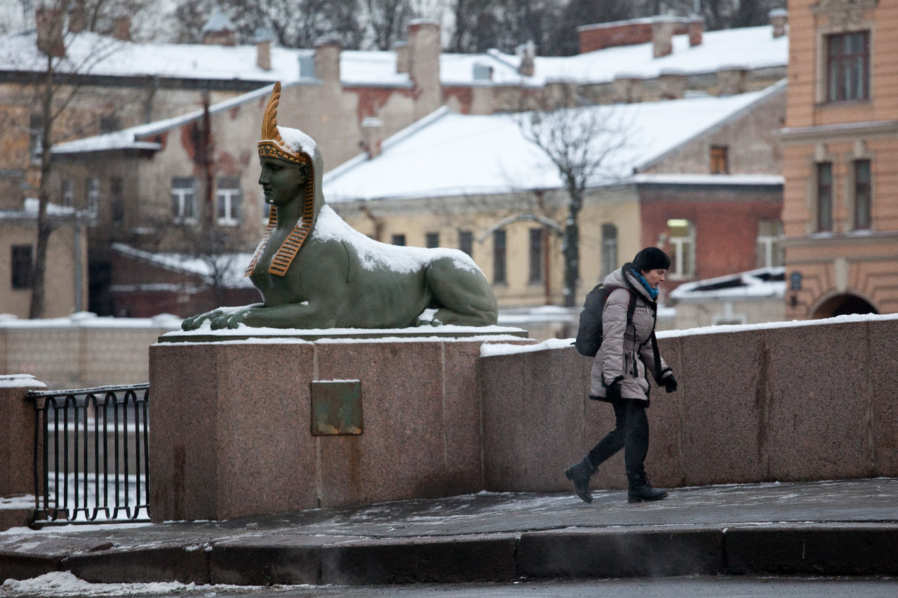 Во вторник в Петербурге снег и плюс 1 градус 