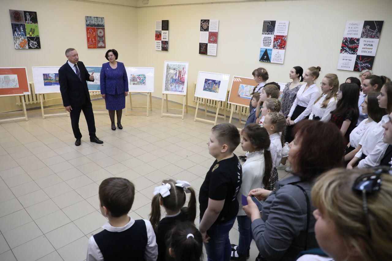 В Аничковом дворце наградили победителей творческого конкурса школьников «Будущее Петербурга»