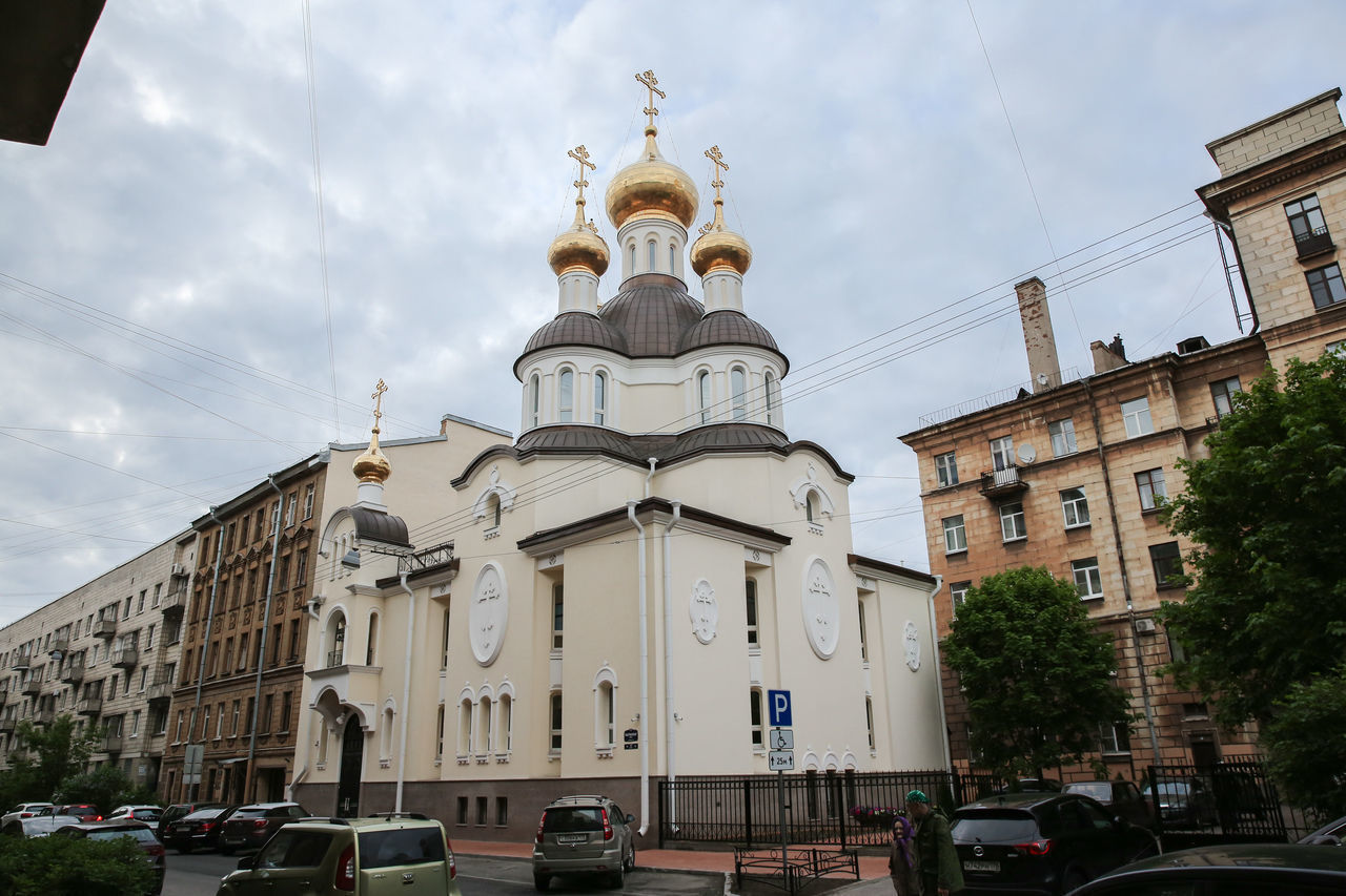 В Петербурге освятили храм блаженной Ксении на Петроградской стороне