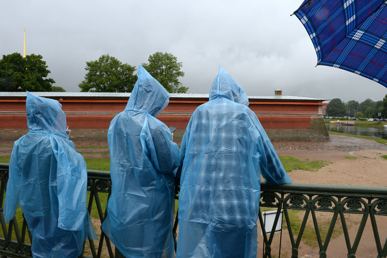 В четверг петербуржцам пообещали кратковременные дожди 