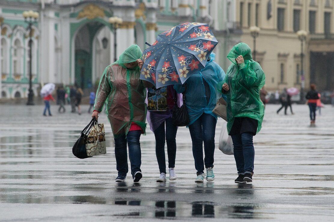 Дожди возвращаются в Санкт-Петербург 