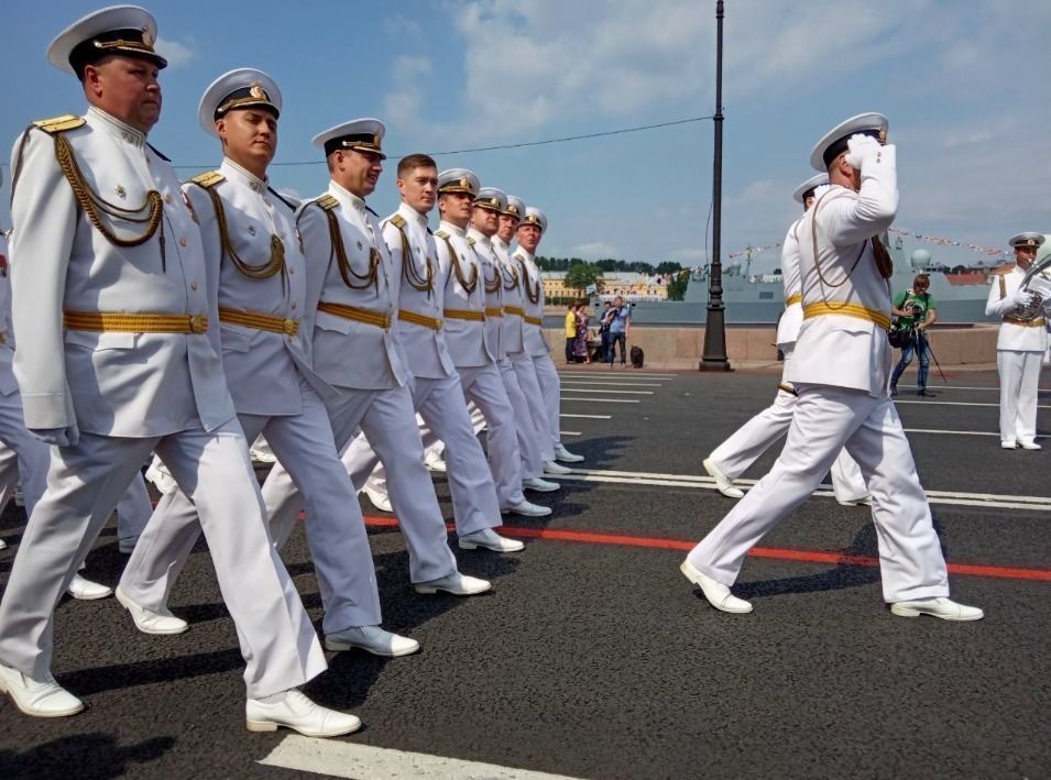 В Кронштадте подсчитали количество зрителей на Параде ВМФ