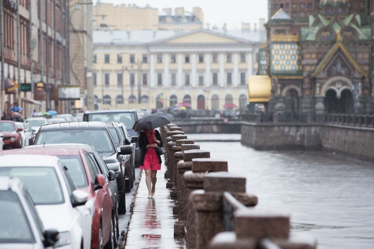 Дожди вернутся в Петербург в понедельник 