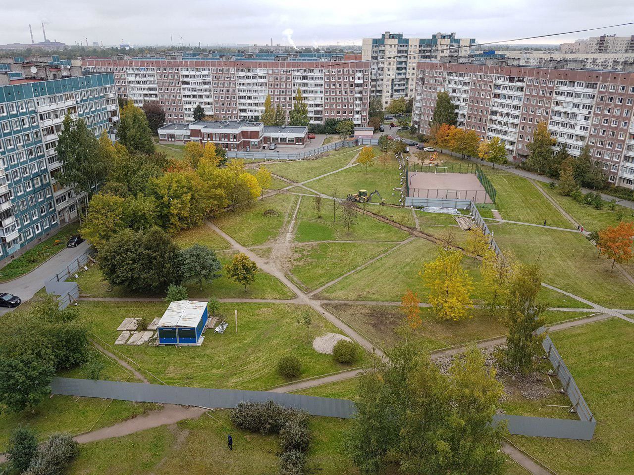 Жители Колпино поссорились из-за будущего детского садика