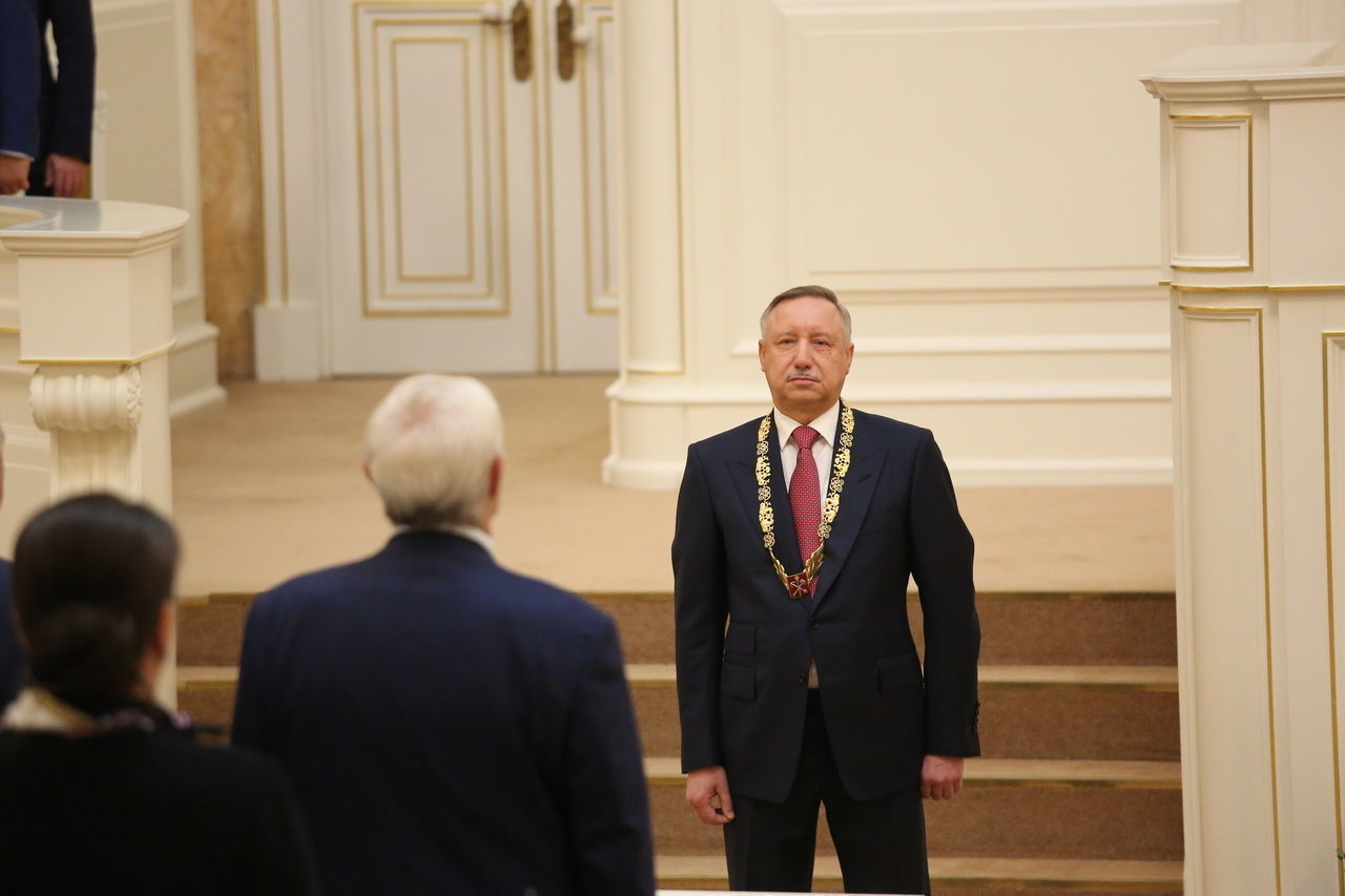Губернатор Петербурга Александр Беглов ушел в отпуск 