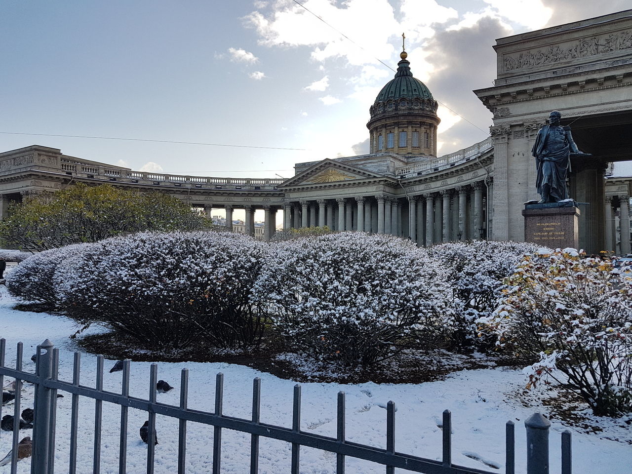 В последний день октября в Петербурге выпадет мокрый снег