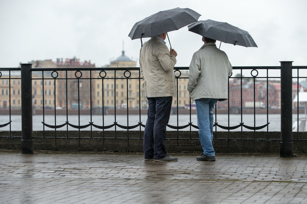 В субботу в Петербурге пройдет небольшой дождь