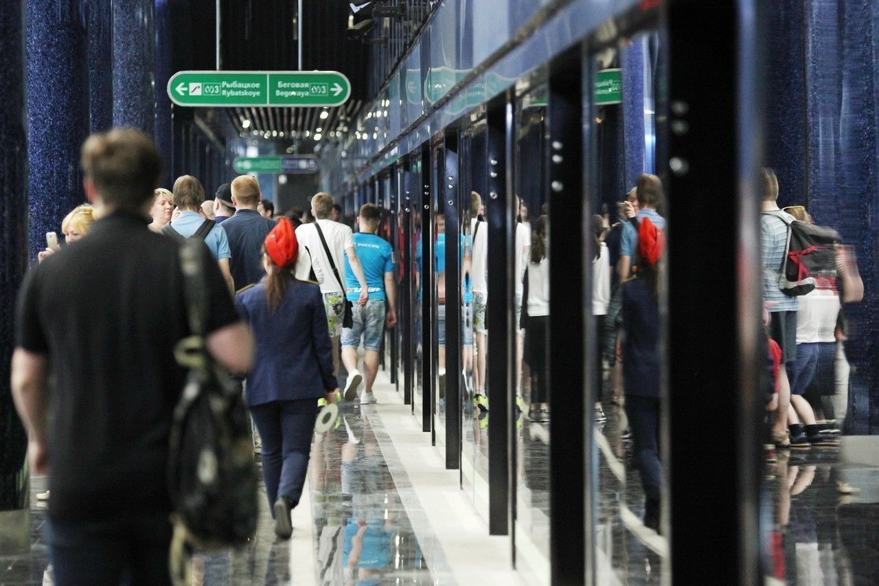 Траволаторы на станции метро «Беговая» починят к концу ноября 