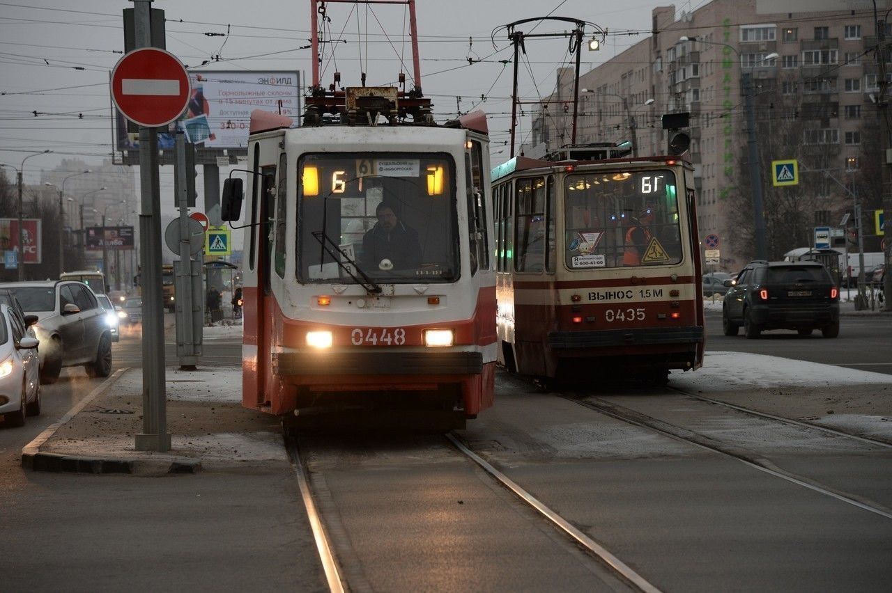 В промзоне Ржевка появятся новые трамвайные линии
