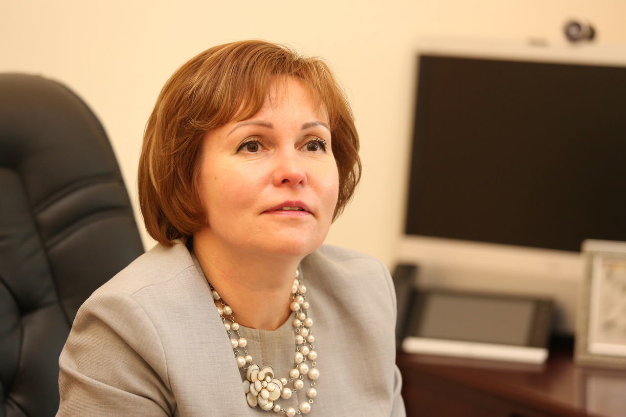 Анна Митянина выступила со своим первым на новом посту обращением 