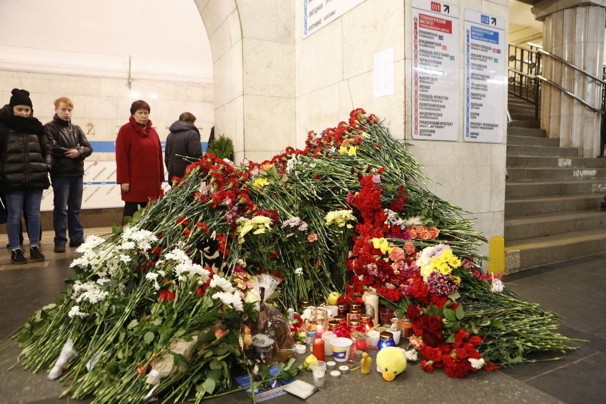 Мемориальный знак на станции «Технологический институт» установят в ночь на 3 апреля 