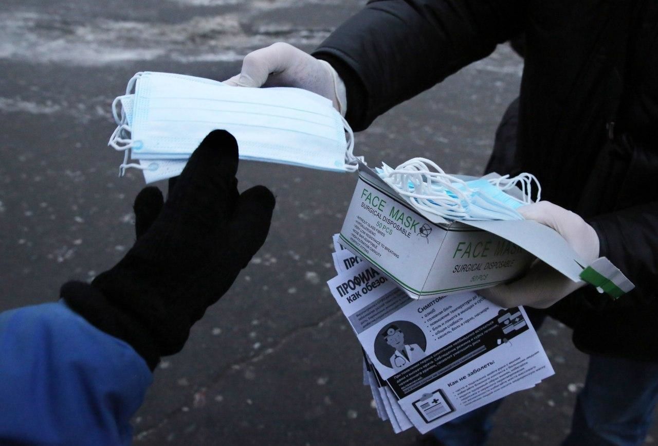 В Петербурге украли партию медицинских масок на 150 тысяч рублей