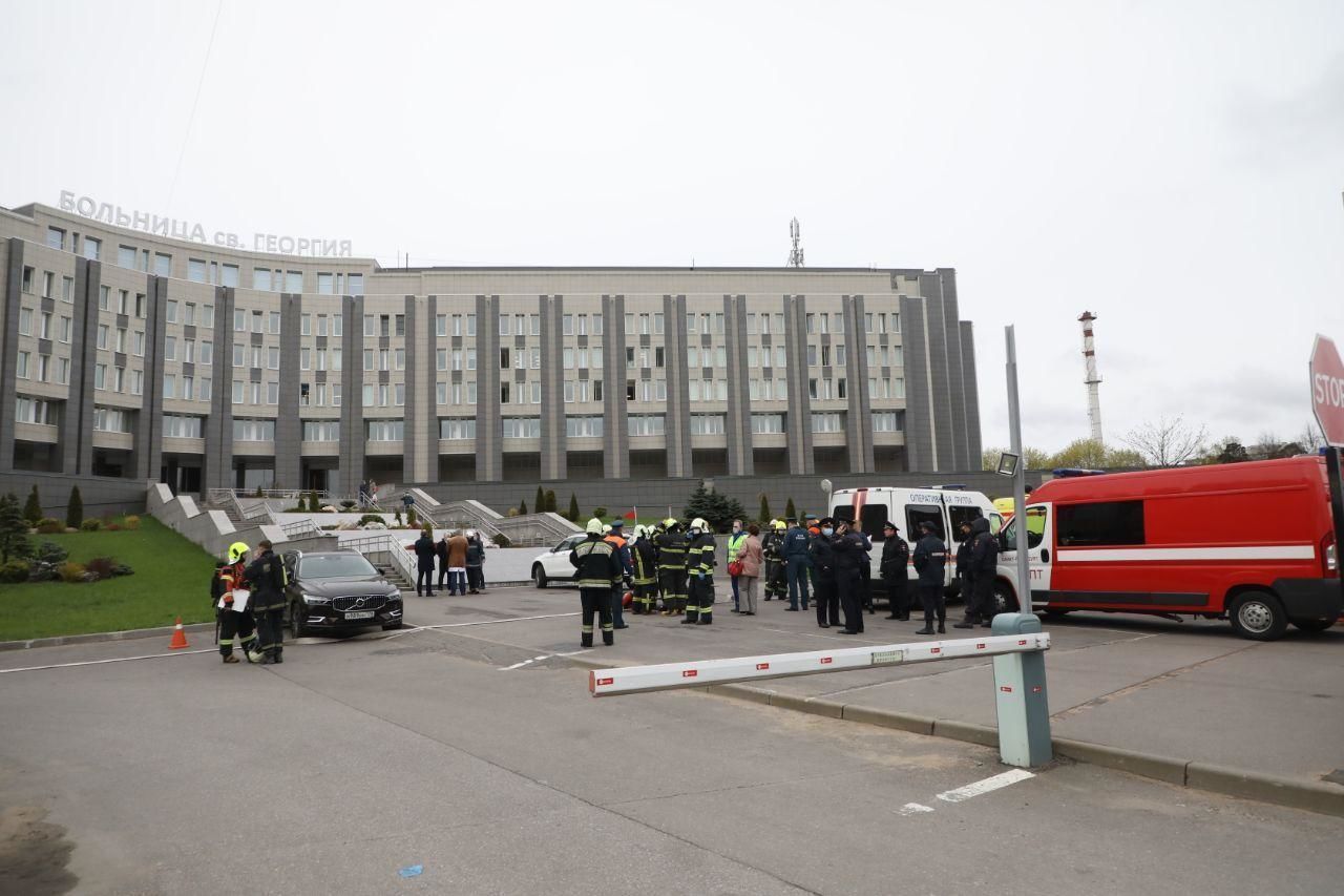 По факту пожара в больнице Святого Георгия возбуждено уголовное дело 