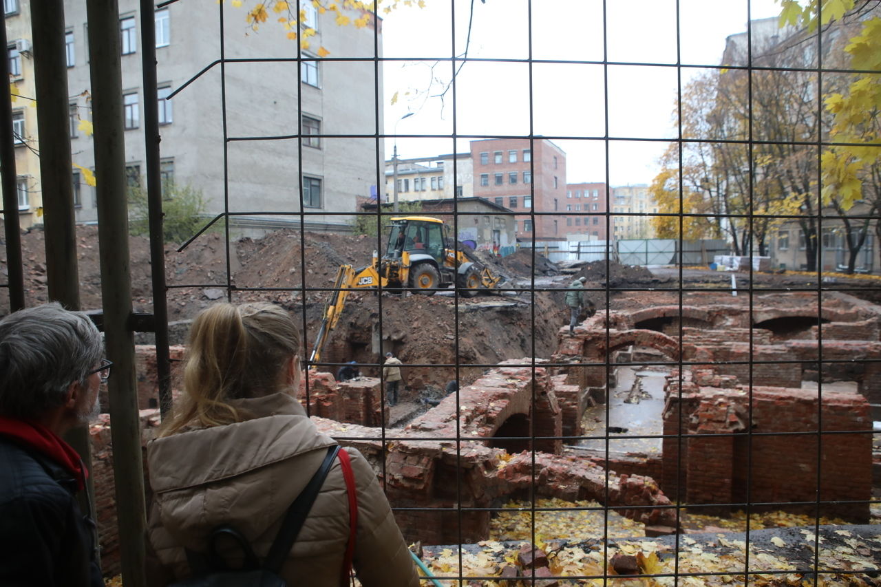 Как в Петербурге уживается археология и строительство 