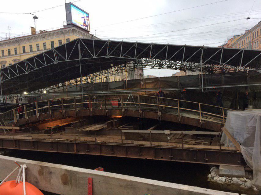 В Петербурге 15 июля откроют после ремонта Зеленый мост