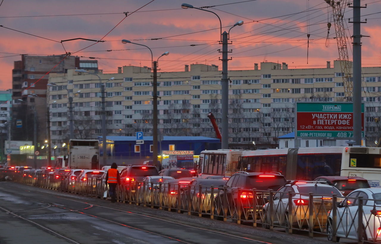 Стало известно, в каком районе Петербурга произошло больше всего ДТП