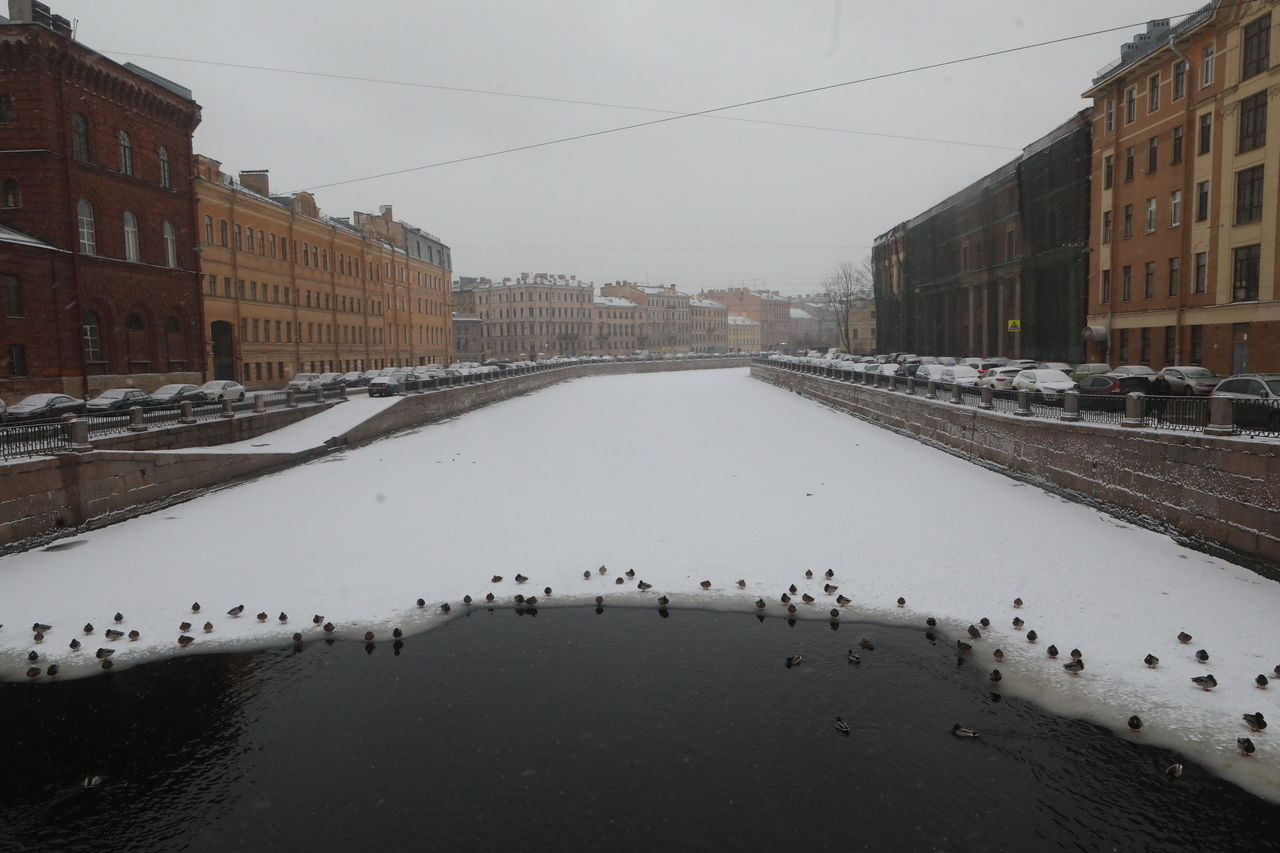 В пятницу в Петербурге ожидается до минус 19 градусов и выпадет снег