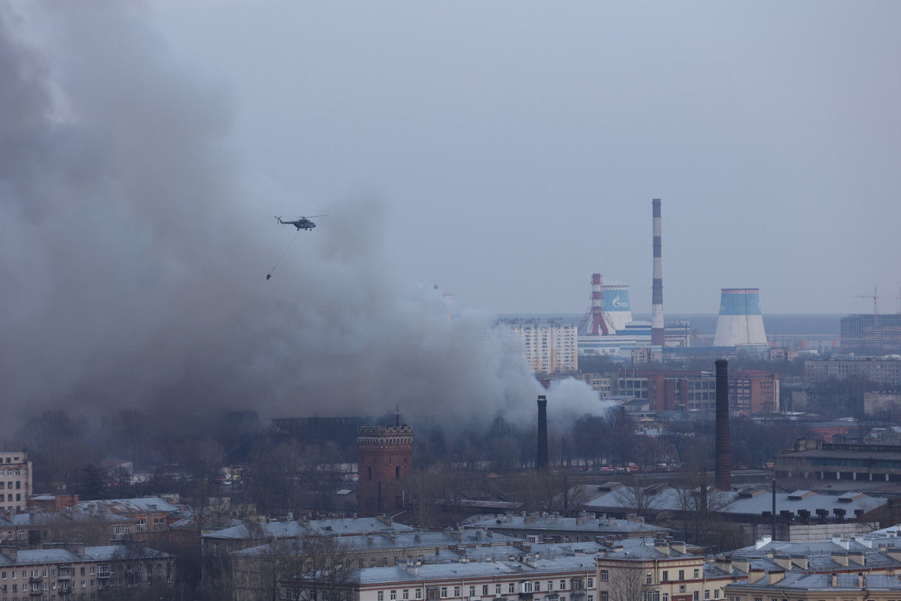 Спасатели назвали пожар на «Невской мануфактуре» одним из самых сложных в истории