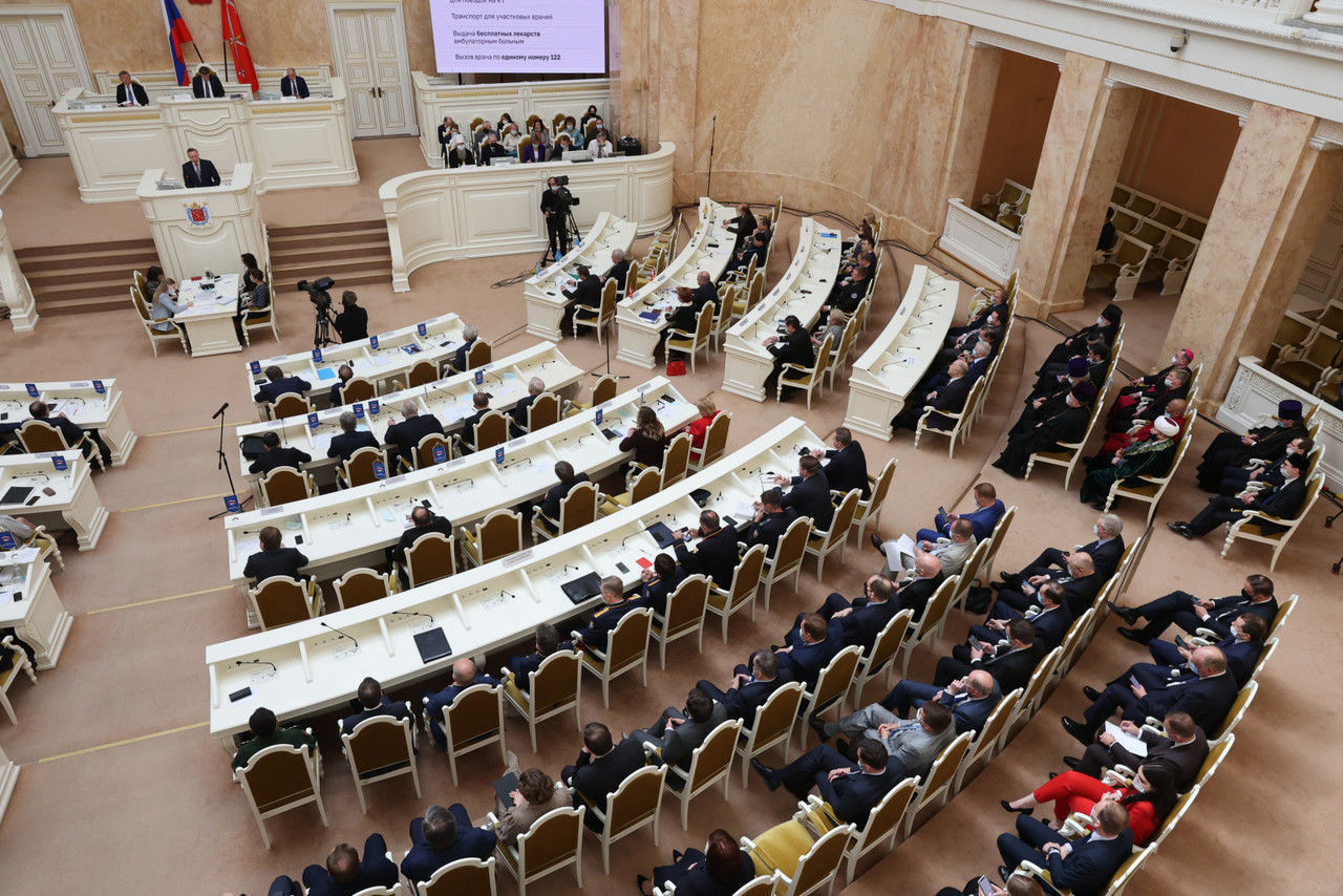 В Петербурге подвели итоги выборов в Законодательное собрание