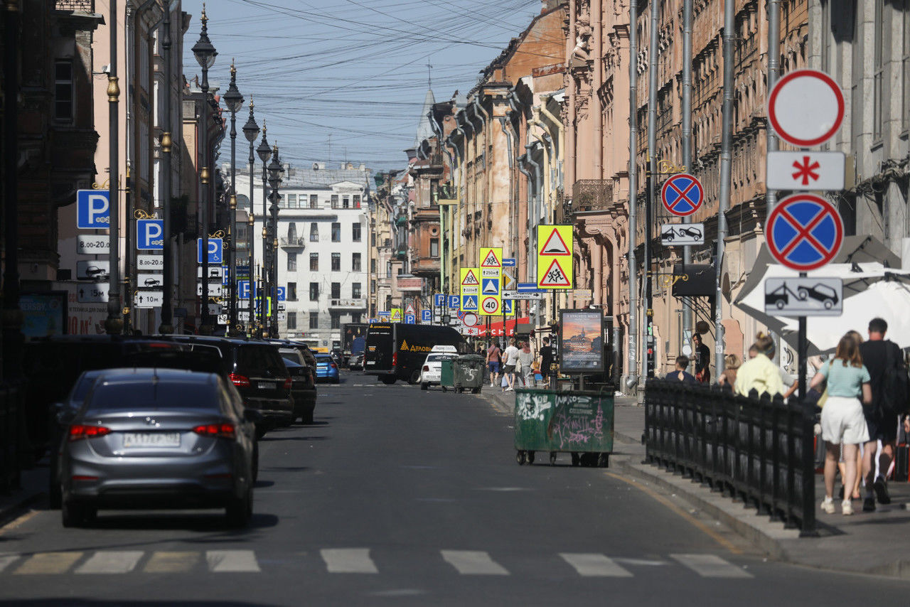 Платный въезд в центр СПБ.