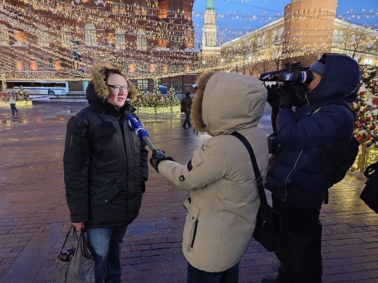 Сотрудники «Петербургского дневника» прибыли в Москву на большую пресс-конференцию Владимира Путина