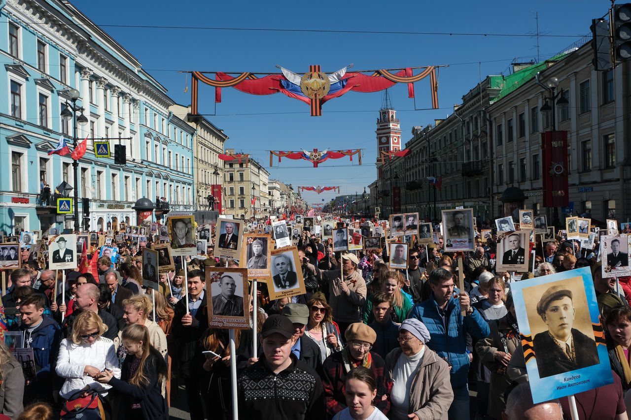 В этом году встречать участников «Бессмертного полка» будут артисты Театра имени Райкина и театра «Буфф»